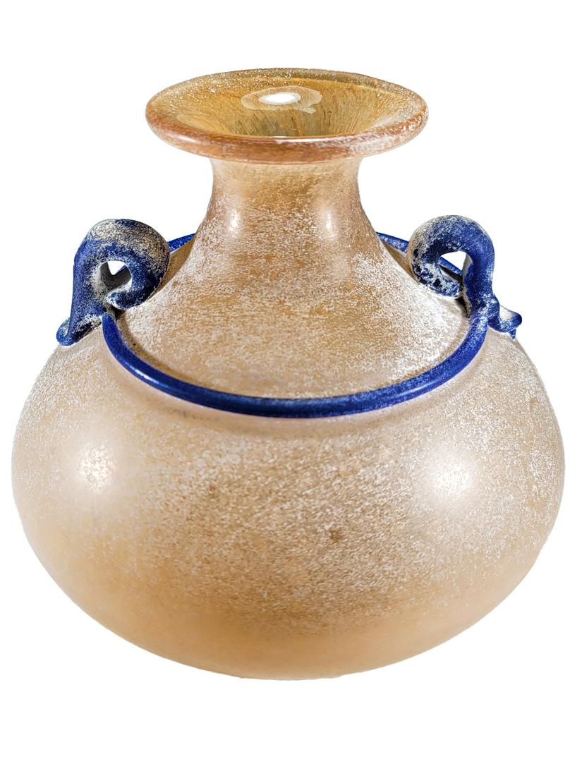 Vintage Venetian Frosted Glass vase (1 of 6)