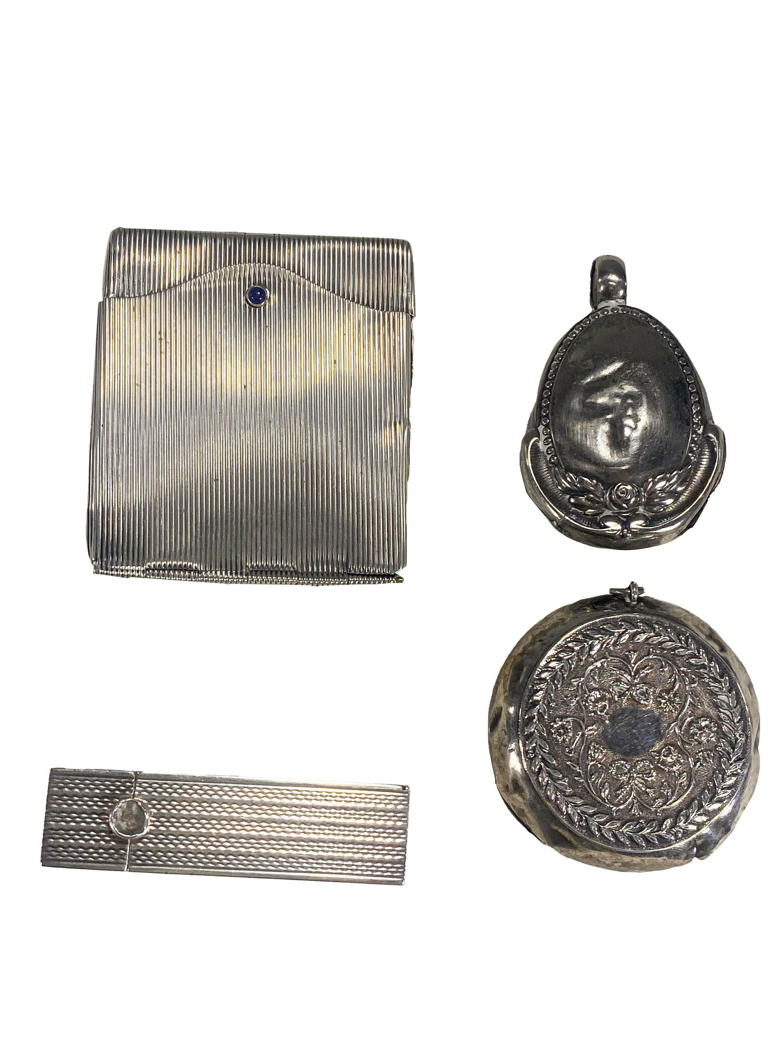 Set of 4 800 Silver & Sterling 925 pcs (1 of 5)