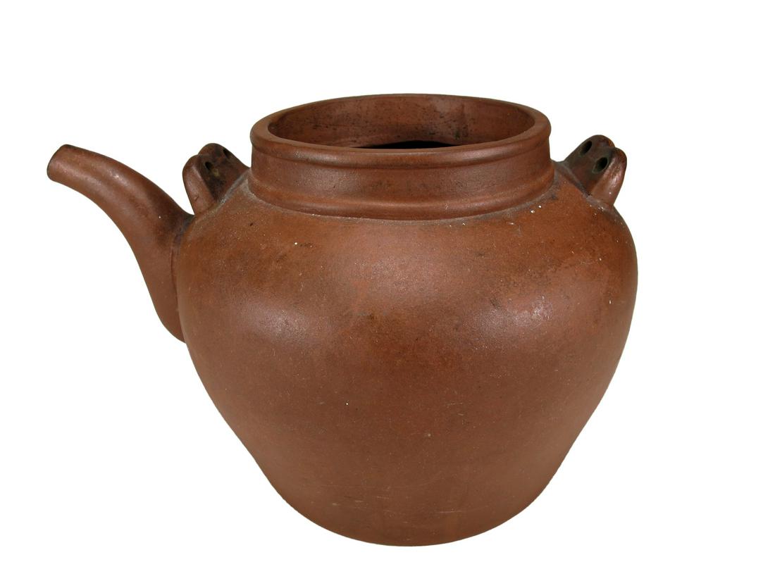Vintage Chinese ceramic kettle (1 of 7)