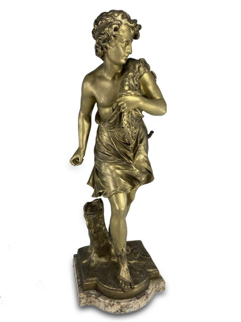 Mathurin MOREAU (1822-1912) bronze statue (1 of 6)