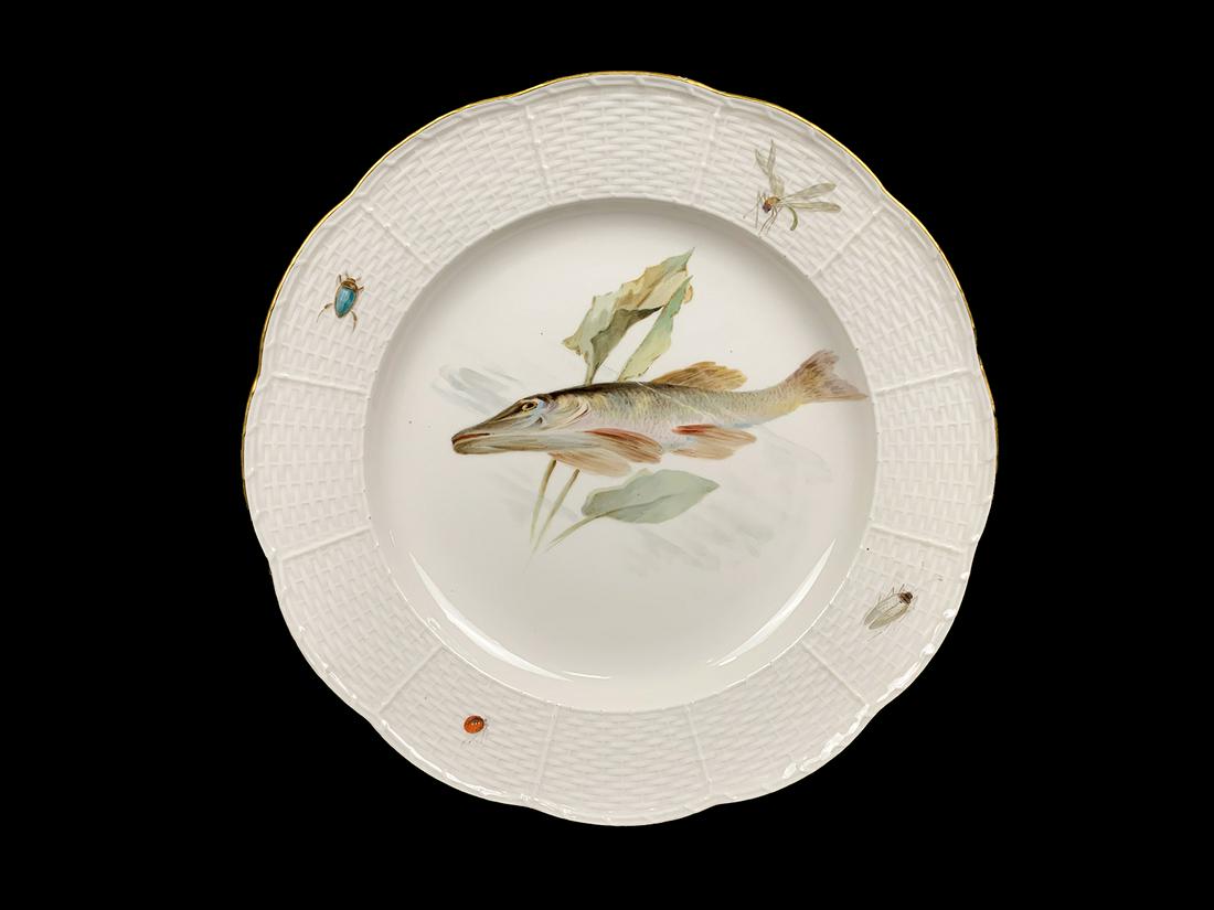 Meissen, Germany porcelain plate (1 of 9)