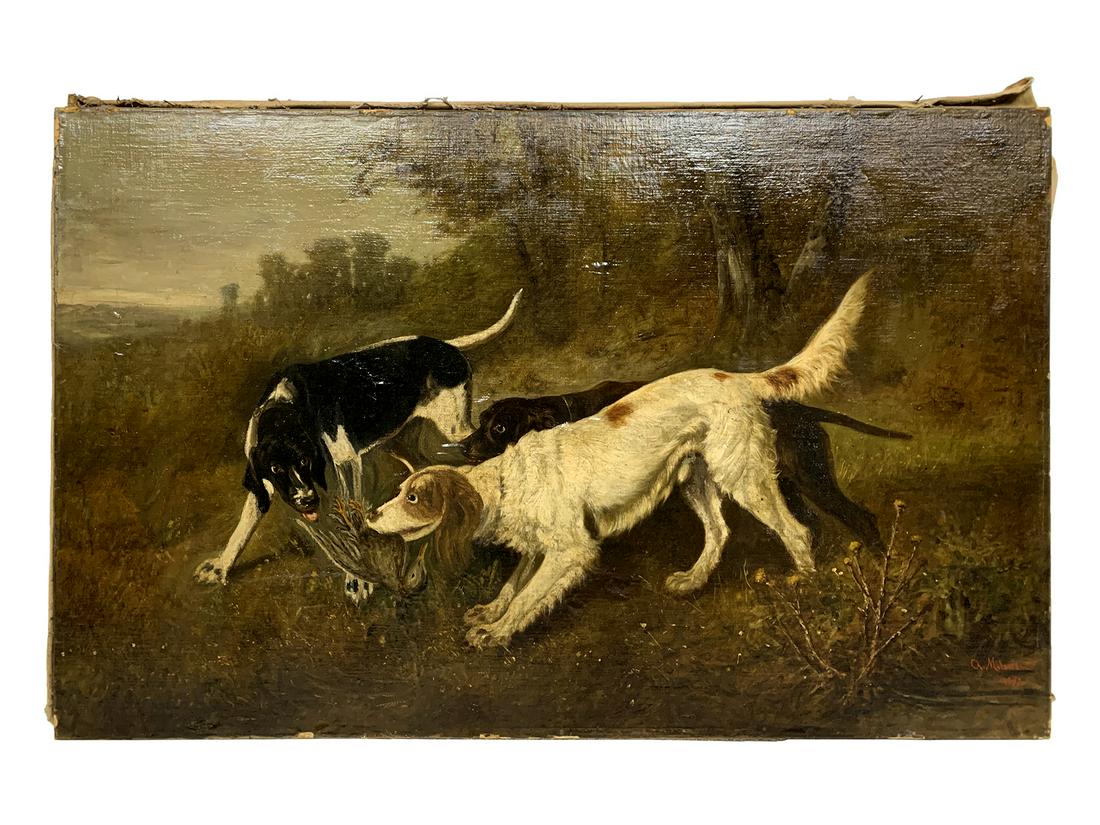 Antonio MILONE (1834-1919) Italian oil on canvas (1 of 11)