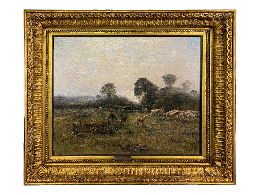 Louis Aime JAPY (1840-1916) French oil on canvas (1 of 5)