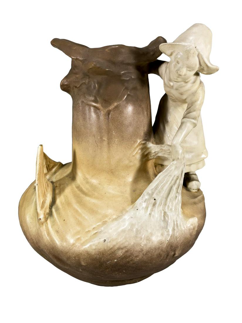 Probably Amphora, Austria Porcelain Vase (1 of 5)