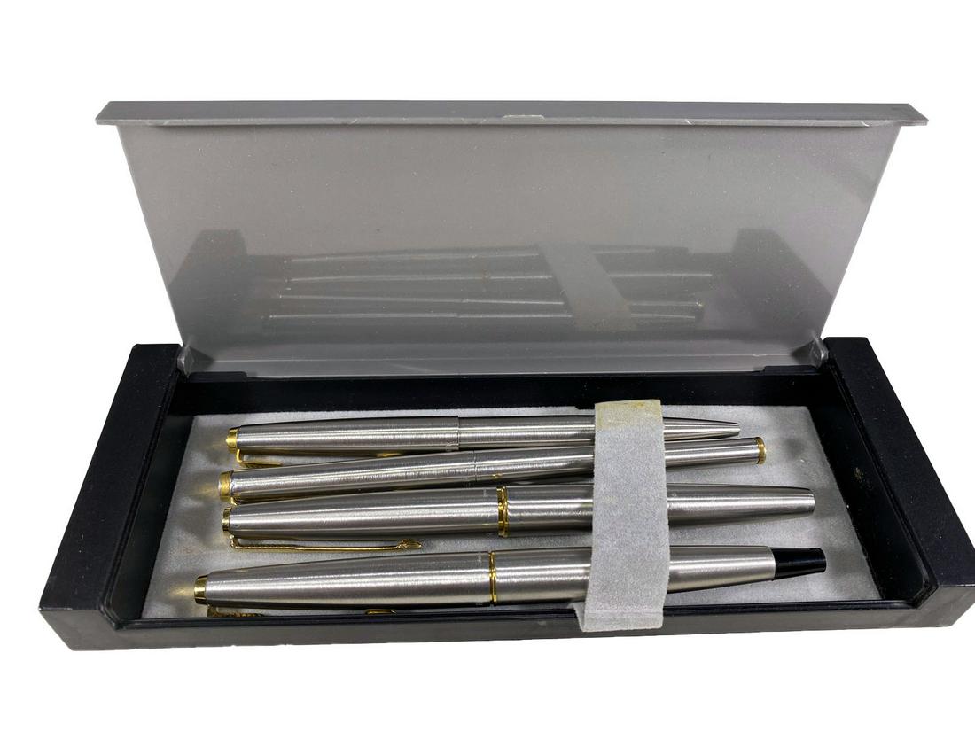 Parker Set of 4 Fountain & Rollerball Pens (1 of 5)