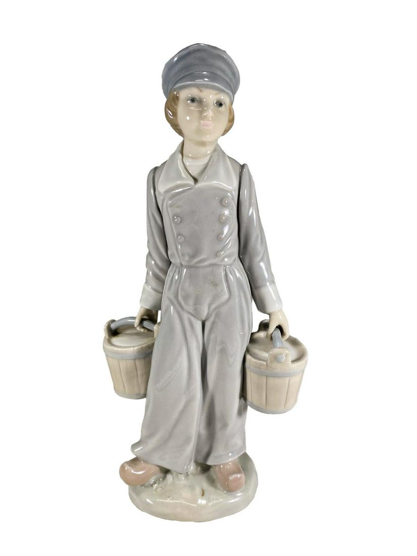 Lladro, Spain Boy Porcelain Statue (1 of 5)