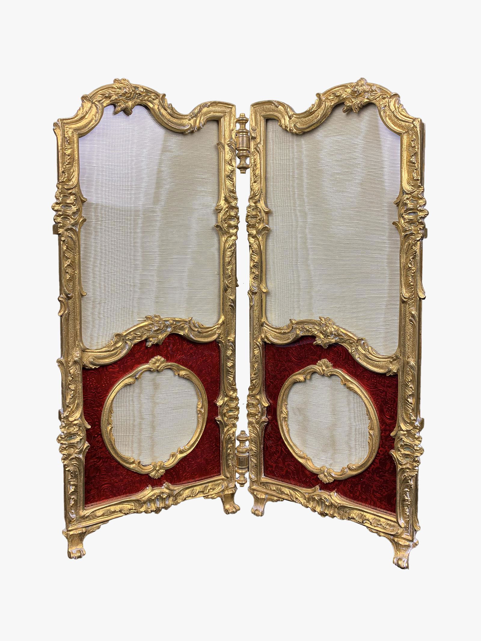 Marque Depose, Paris bronze & enamel screen (1 of 6)