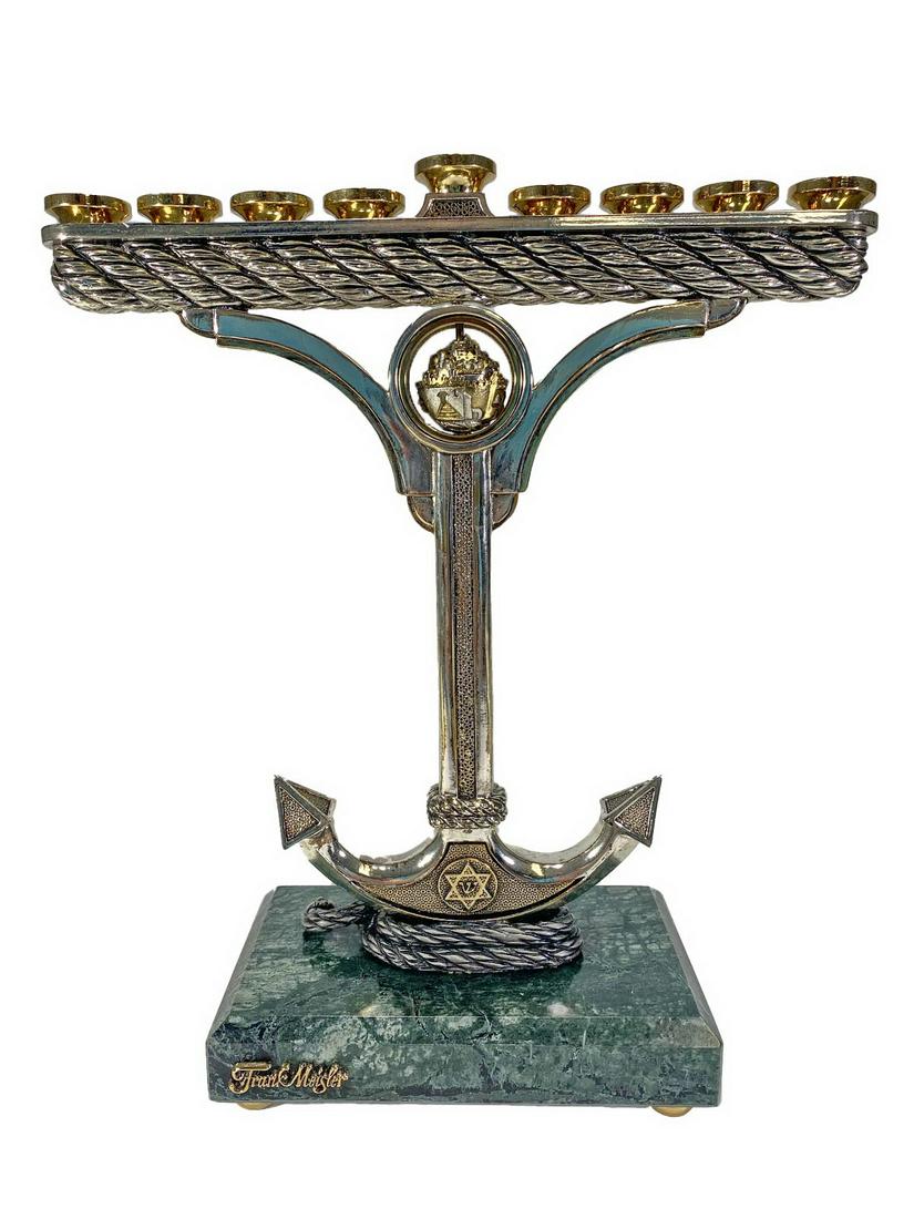 Frank Meisler Hanuka Menorah Candleholder (1 of 5)
