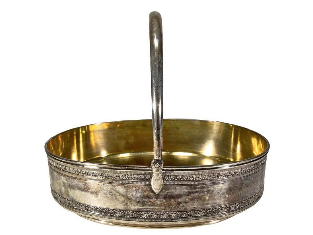 Antique Russian Silver Basket (1 of 6)