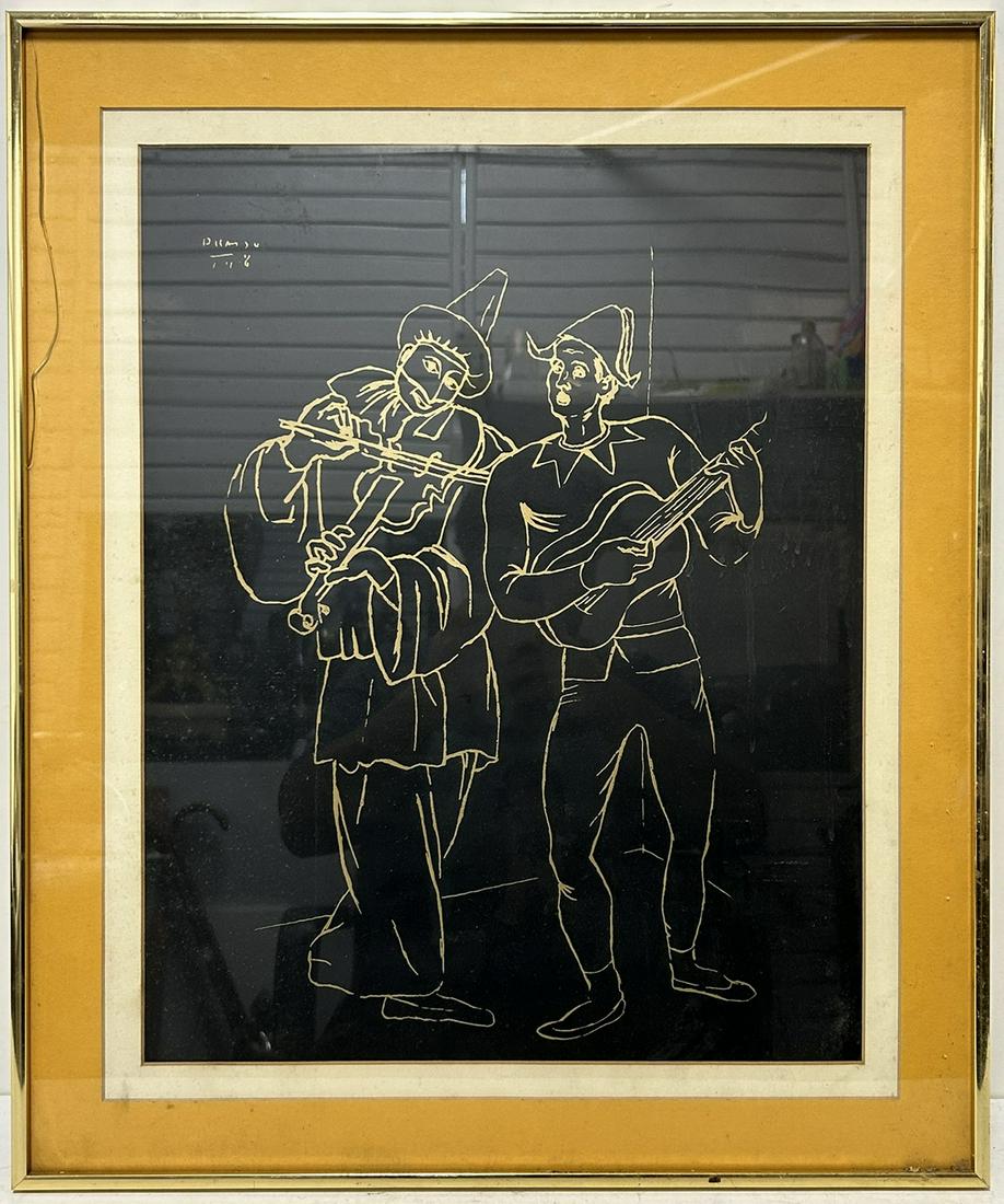 Vintage Pablo Picasso print (1 of 5)