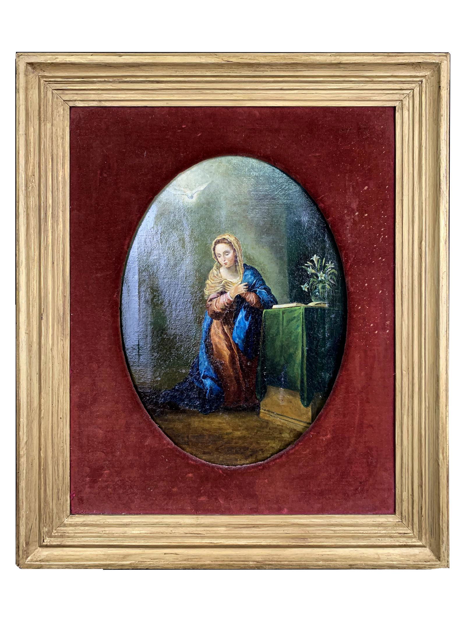 Stefano MURILLO (1618-1682) copy by Azucena G Rios: Stefano MURILLO (1618-1682) copy by Azucena G Rios oil on canvas. 24 7/8 x 21 in with frame. 16 x 12 1/8 in without frame. TO SHIP THIS ITEM IN USA OR INTERNATIONAL, PLEASE CONTACT THE SHIPPERS : 1) U
