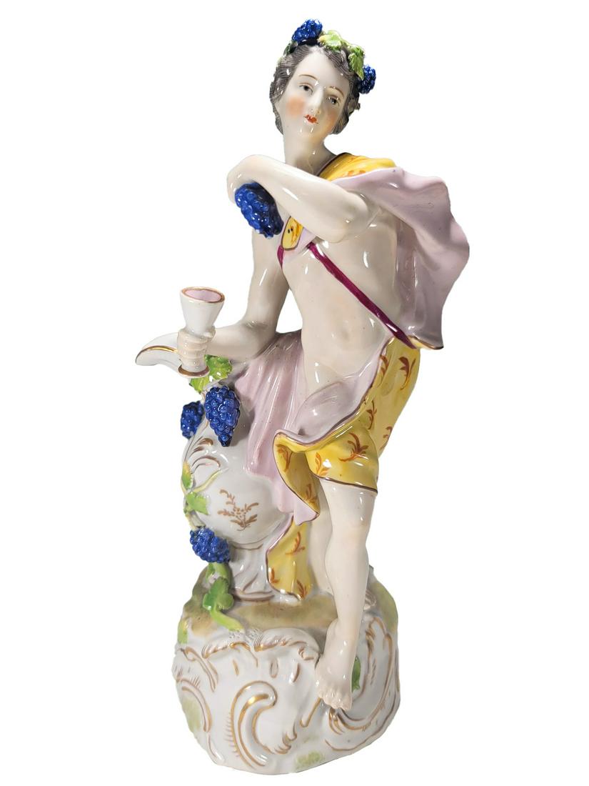Antique German Porcelain Statue (1 of 9)