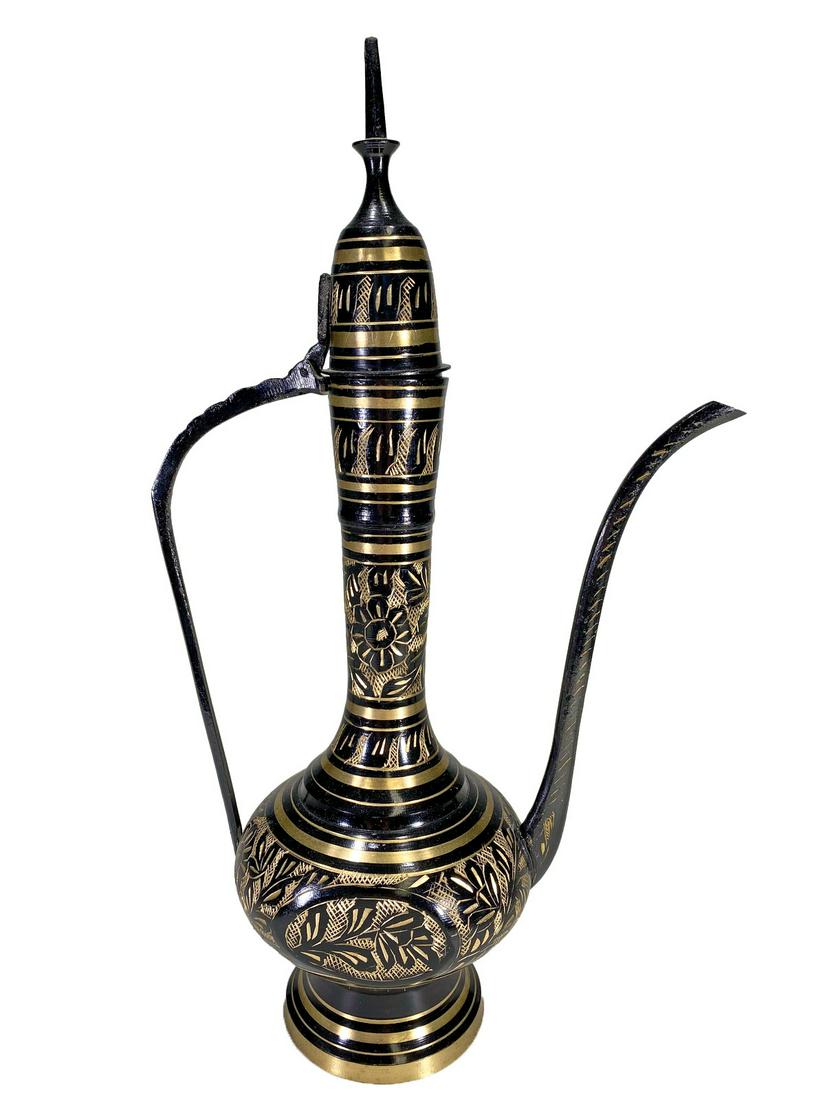 Islamic Bronze Pitcher (1 of 7)