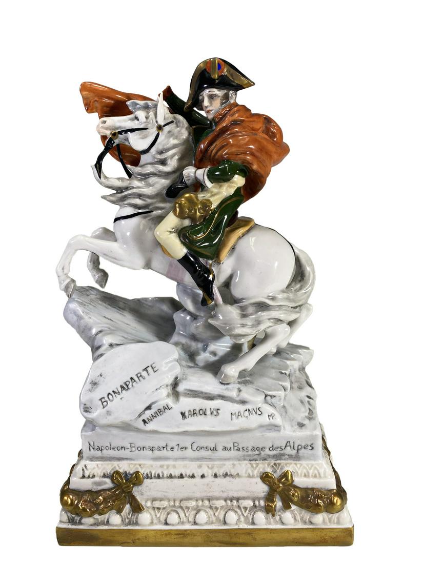 PM & M, Germany Napoleon Porcelain Statue (1 of 8)