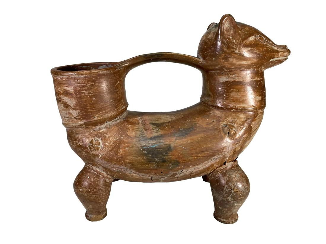 Pre Colombian Peruvian Ceramic Huaco (1 of 8)