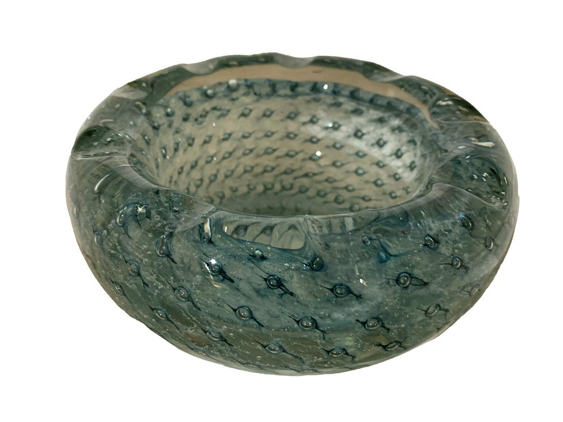 Italian Murano Glass Ashtray (1 of 4)
