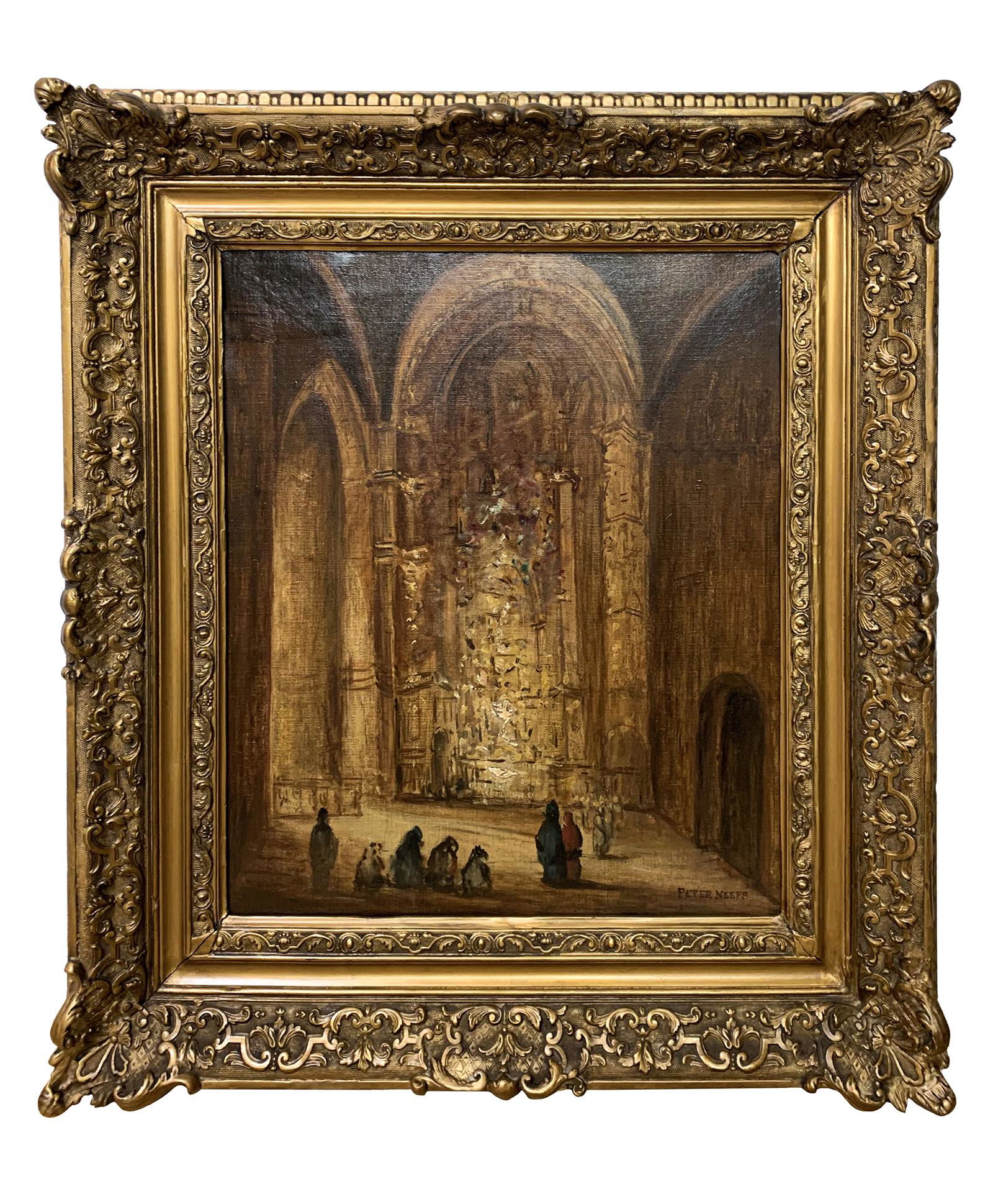 Johann Peter NEEF (1753-1796) German oil on canvas (1 of 4)