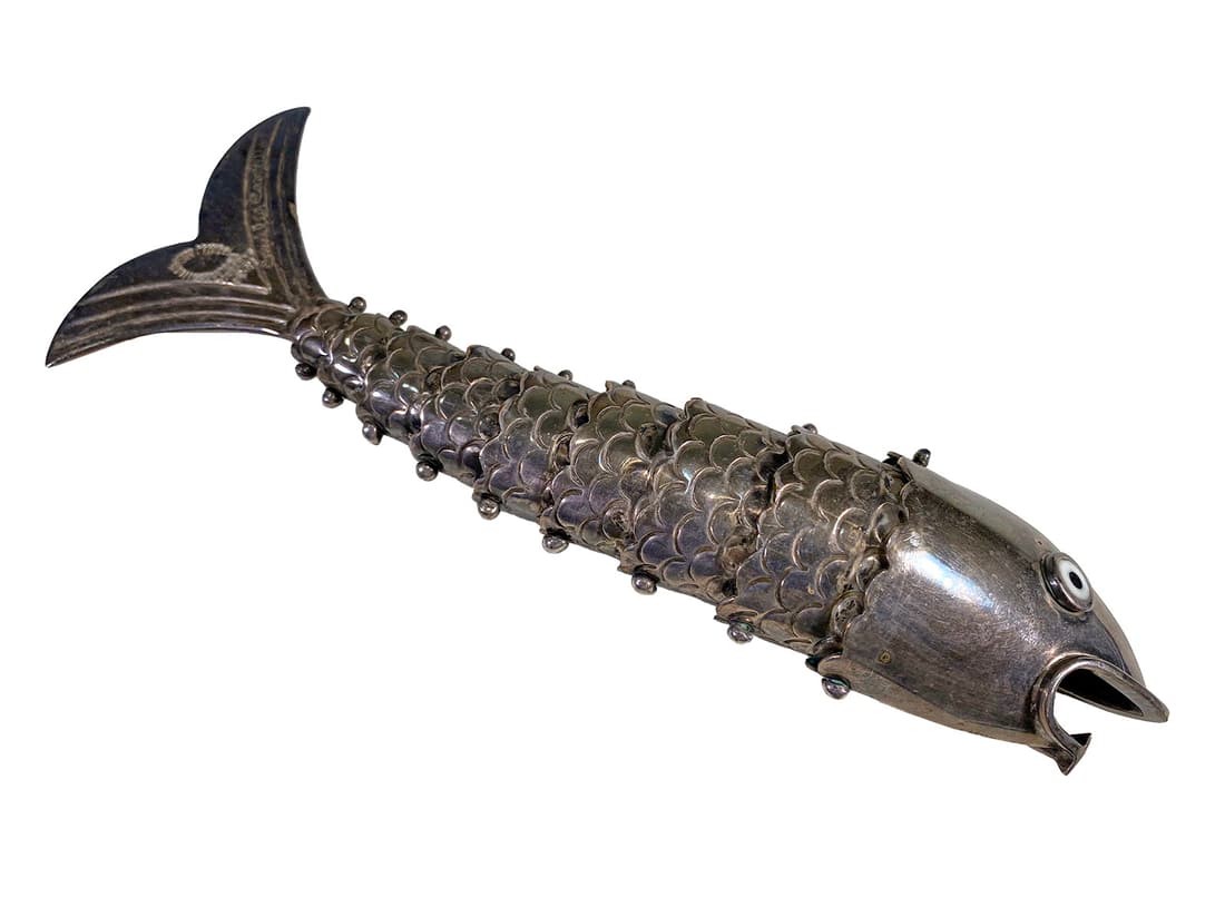 Emilia Castillo, Mexico Sterling 925 Articulated Fish (1 of 6)