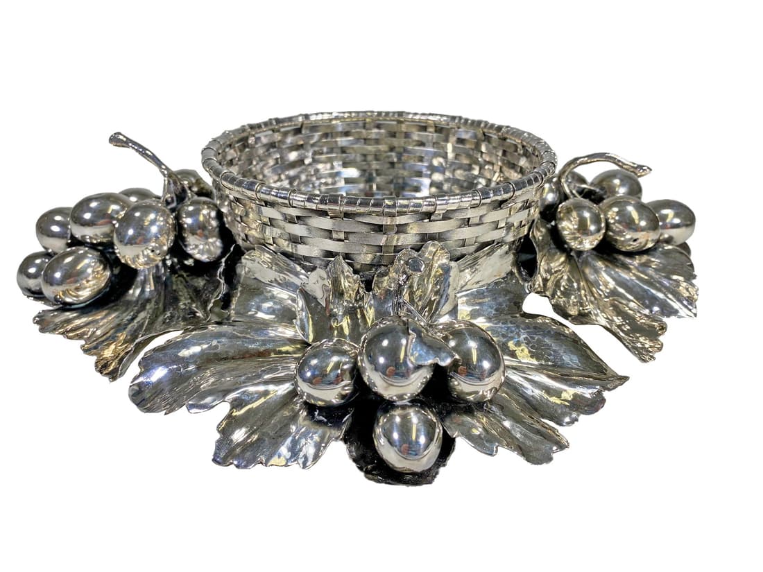 Antique Italian 925 Sterling Silver Centerpiece (1 of 9)