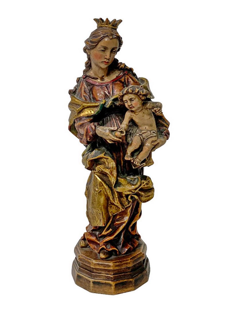 Antique European Religious Statue (1 of 6)