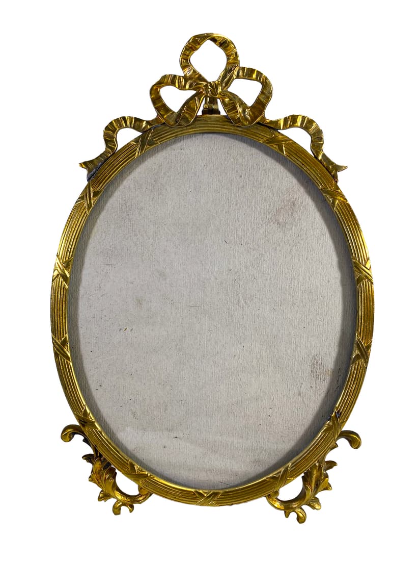 Antique French Bronze Picture Frame (1 of 4)