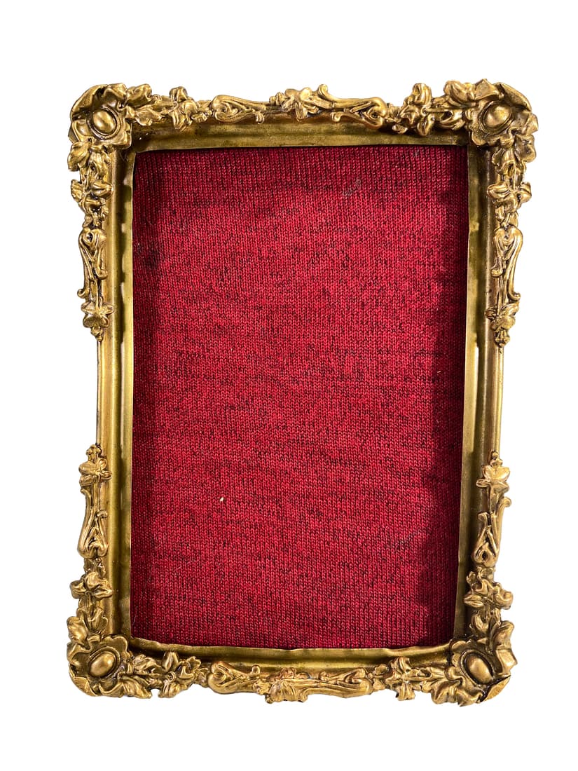 Antique French Bronze Picture Frame (1 of 3)