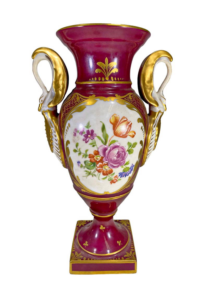 Antique Limoges, France Porcelain Urn Auction