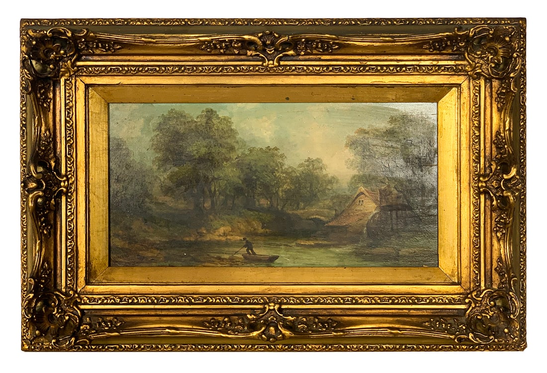 Alfred H. VICKERS (1853-1907) British Oil on Board (1 of 4)