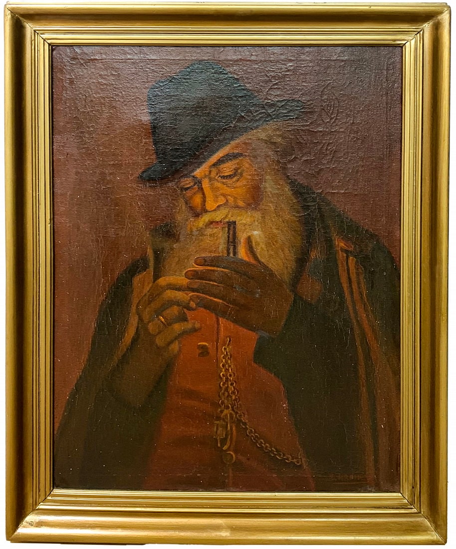 Antique Spanish Oil on Canvas, signed ARAMENDI: Antique Spanish Oil on Canvas, signed ARAMENDI. 26 1/2 x 20 3/4 in with frame. 22 1/4 x 16 1/2 in without frame.Local Pick up call one day before to make an appointment. TO SHIP THIS ITEM IN USA OR IN
