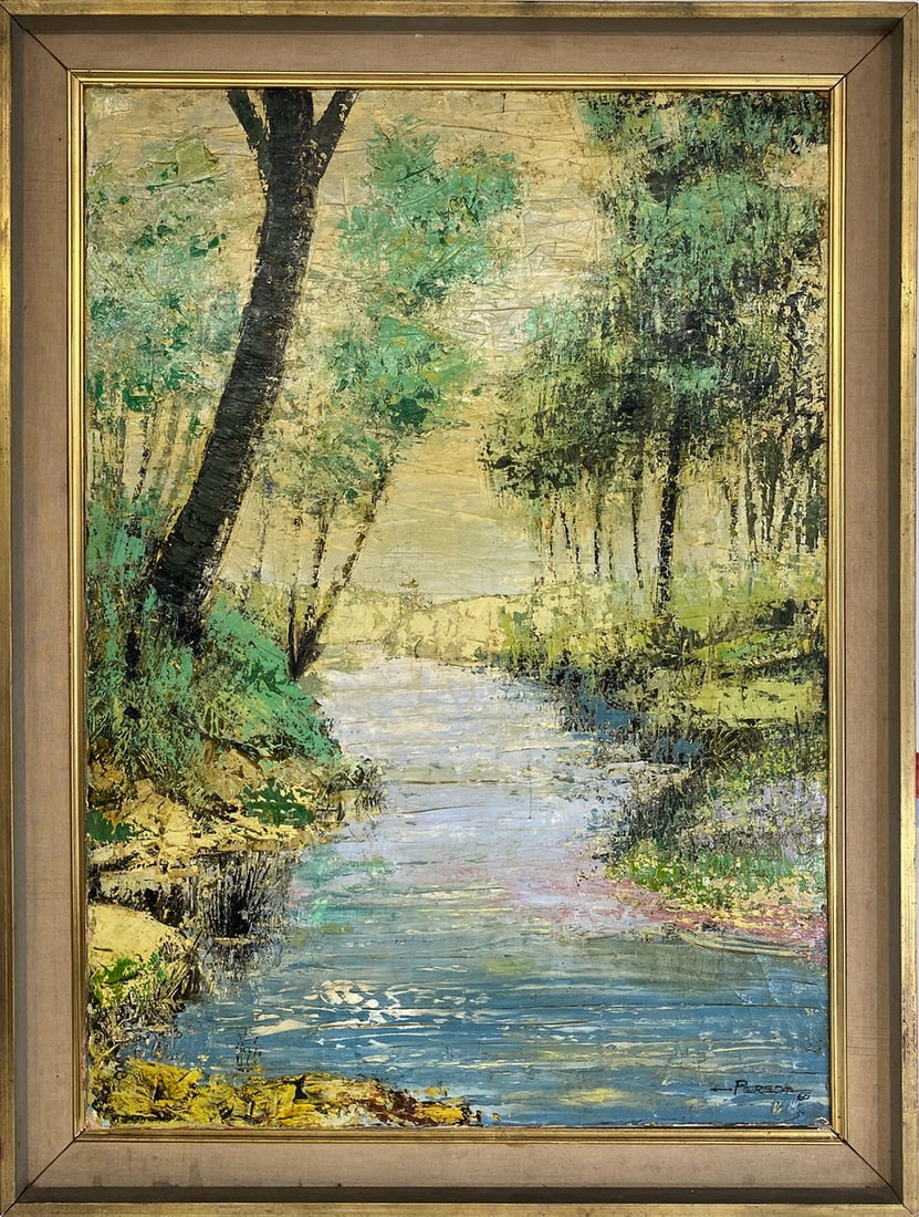 Buy European Oil On Canvas, Signed Pereda Antiques Online Auctions In Fl