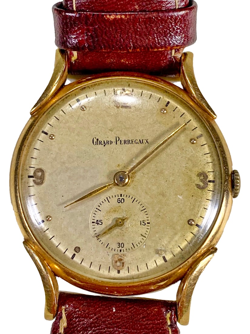 Vintage Girard Perregaux 18 K Gold Mens Watch (1 of 6)