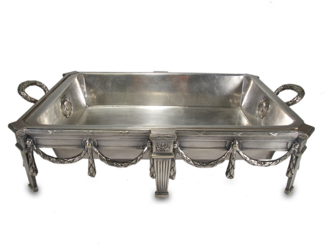 Antique Christofle, France Silverplate Centerpiece (1 of 7)