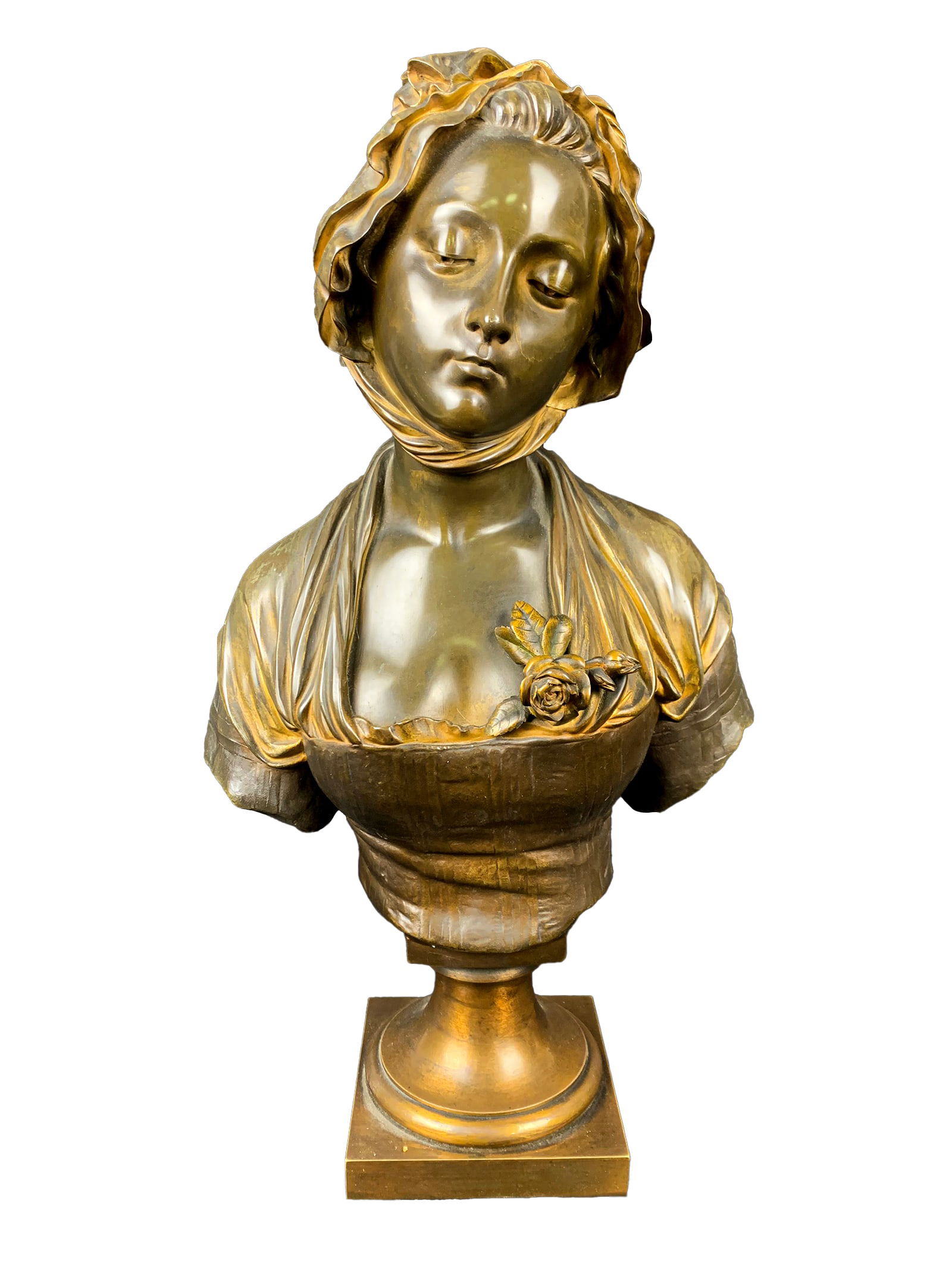 Eugene LAURENT (1832-1898) French Bronze Bust (1 of 9)