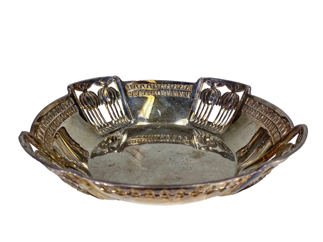 Vintage Art Deco Style Silverplate Tray (1 of 6)