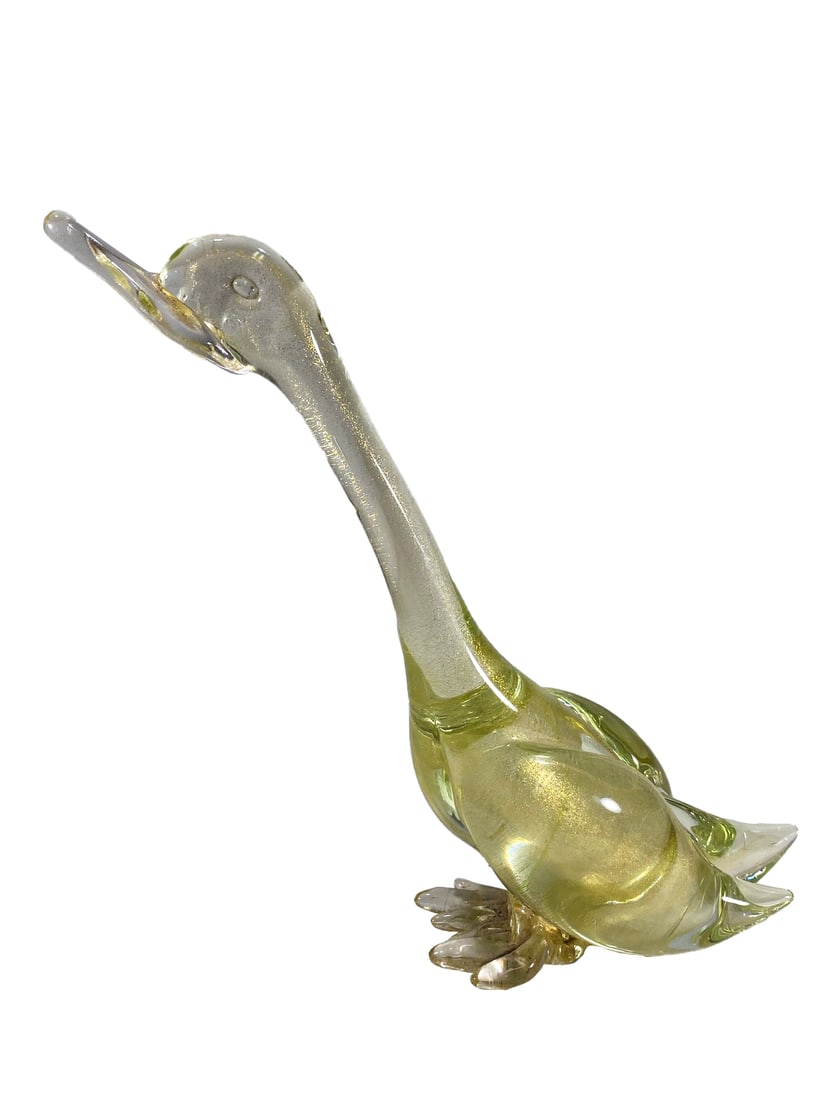 Vintage Murano Glass Swan Sculpture (1 of 6)