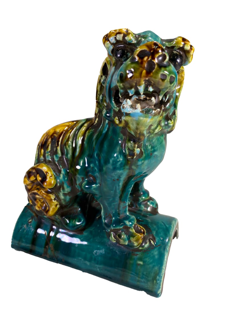 Antique Chinese Ceramic Roof Tile (1 of 7)