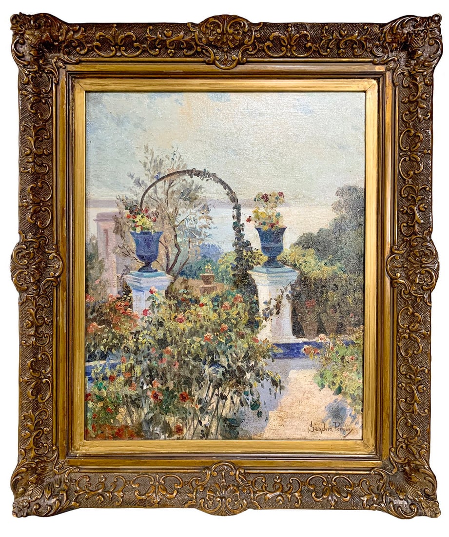 Emilio SANCHEZ PERRIER (1855-1907) Spanish Oil on Canvas (1 of 4)