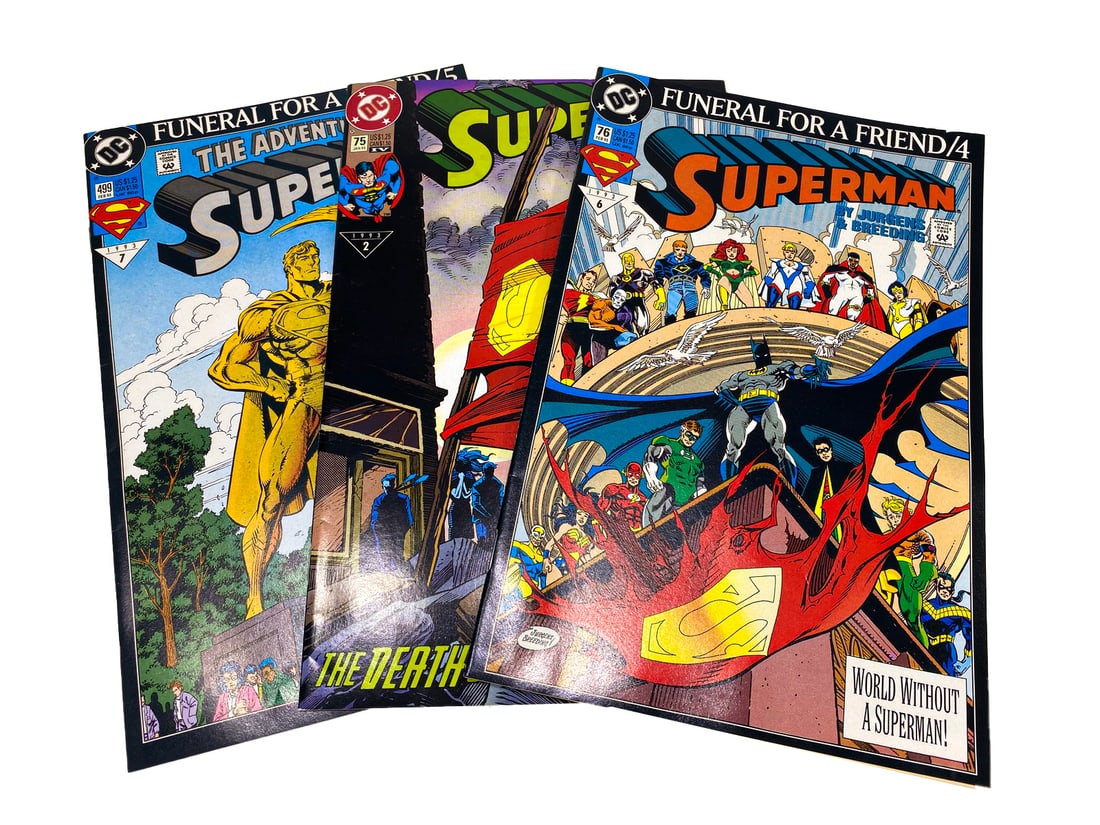 3 Superman 1992/93 Marvel Comics Magazines (1 of 5)