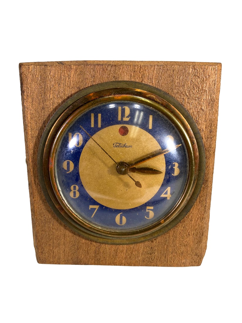 Warren Telechron Co, Mass Electriv Clock (1 of 4)