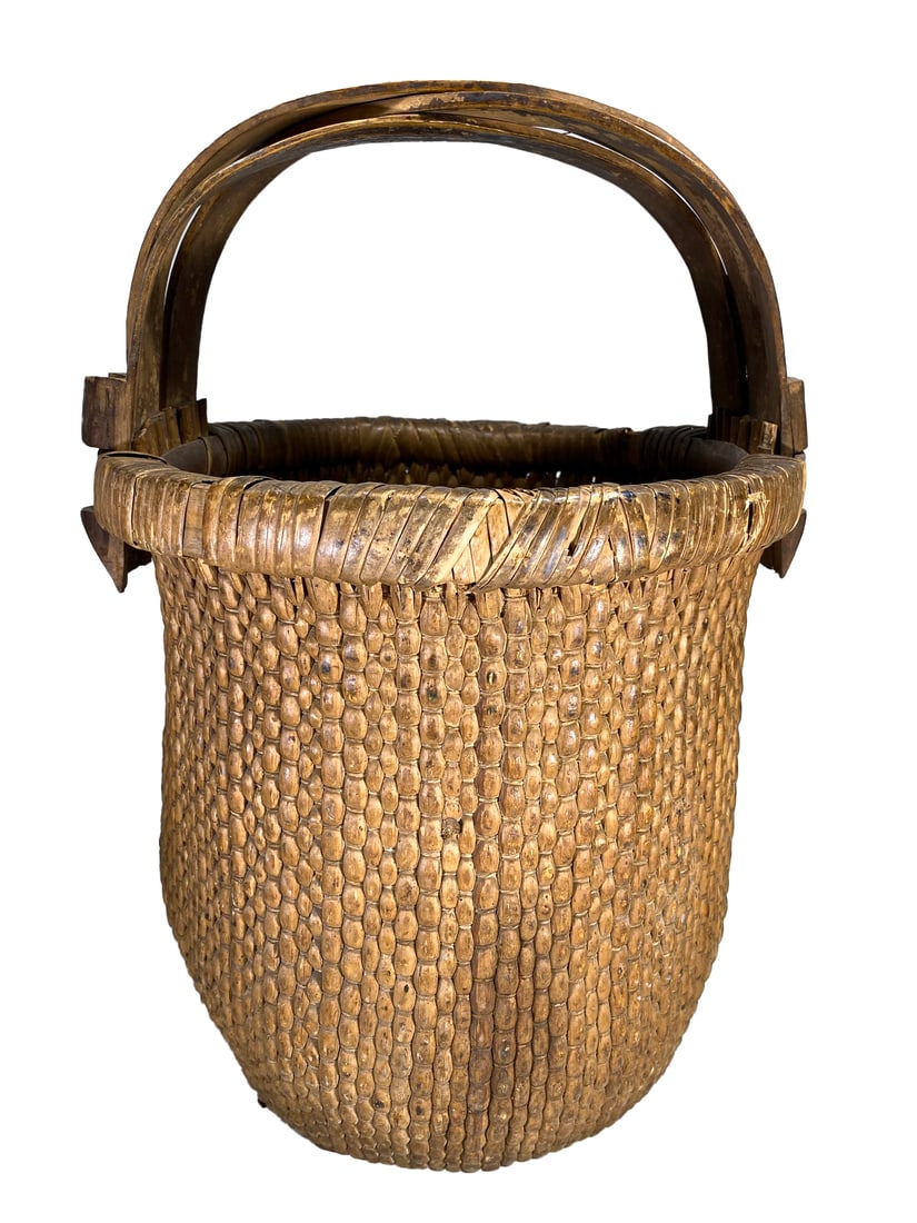 Vintage Large Wicker Basket (1 of 8)