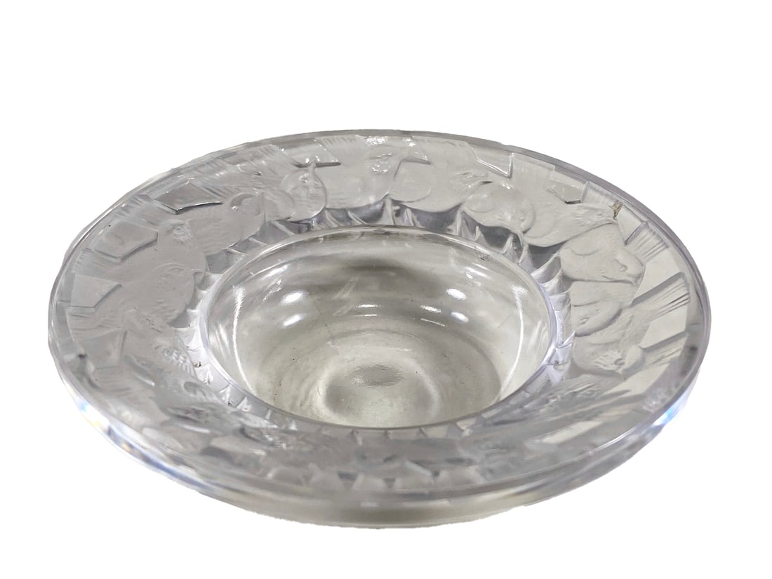 Lalique, France Irene Crystal Ashtray (1 of 6)