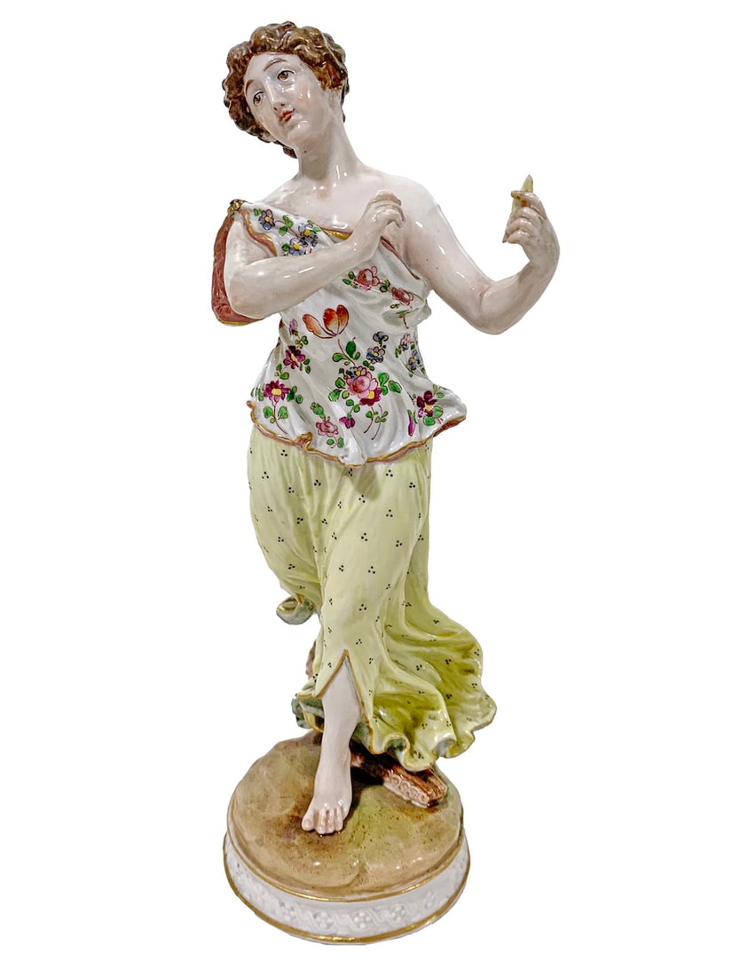 Antique German Meissen Porcelain Statue (1 of 7)