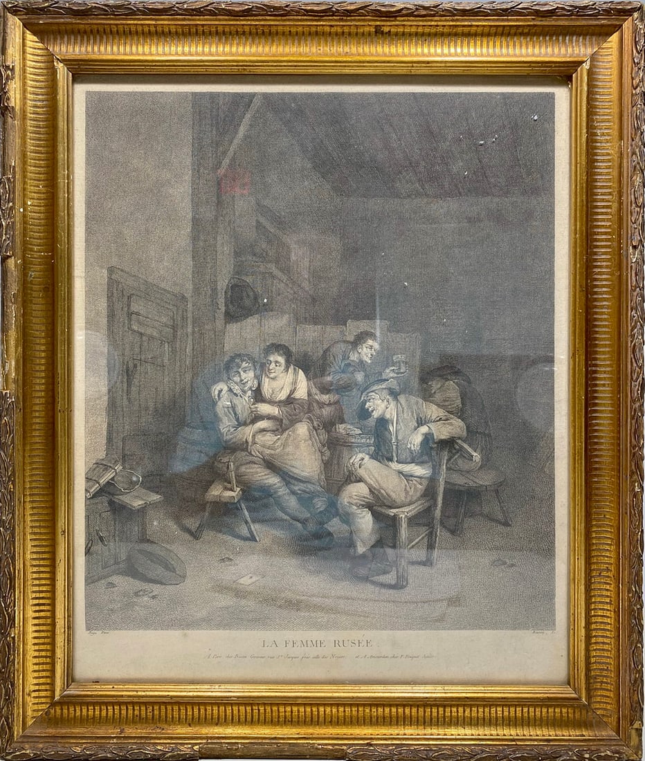 Antique French Print Engraved by Basan (1 of 11)