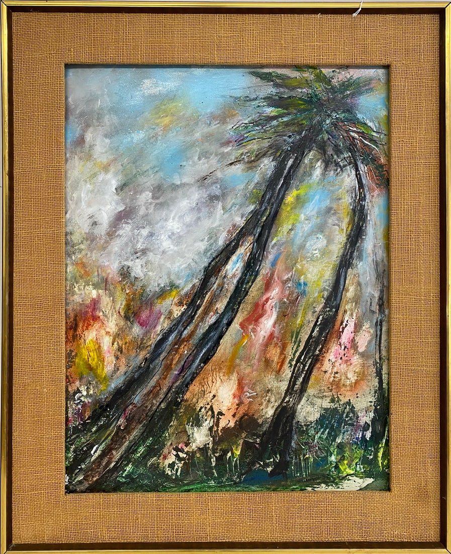 Joseph James AKSTON (1898-1983) Art Work Mixed Media (1 of 5)