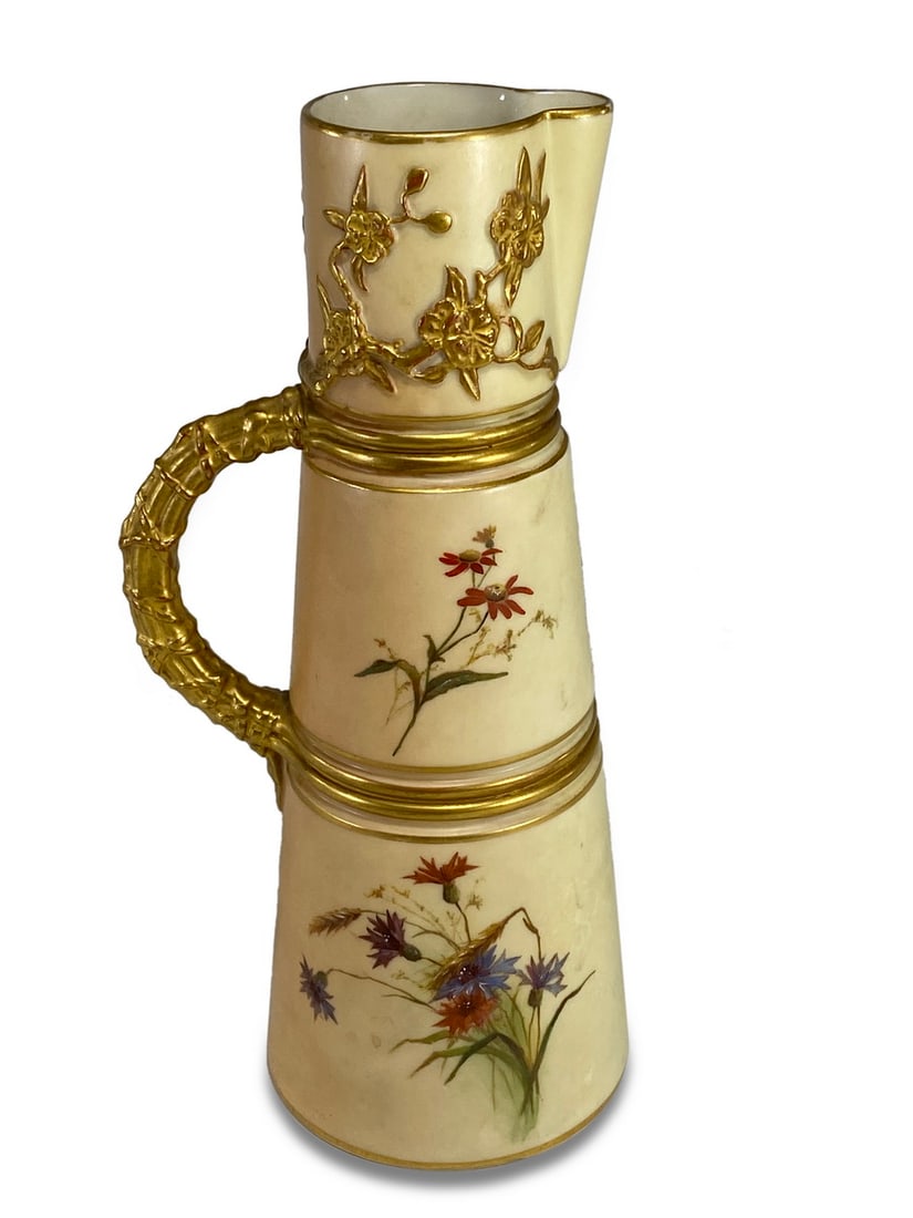 Antique Royal Worcester porcelain jug (1 of 6)