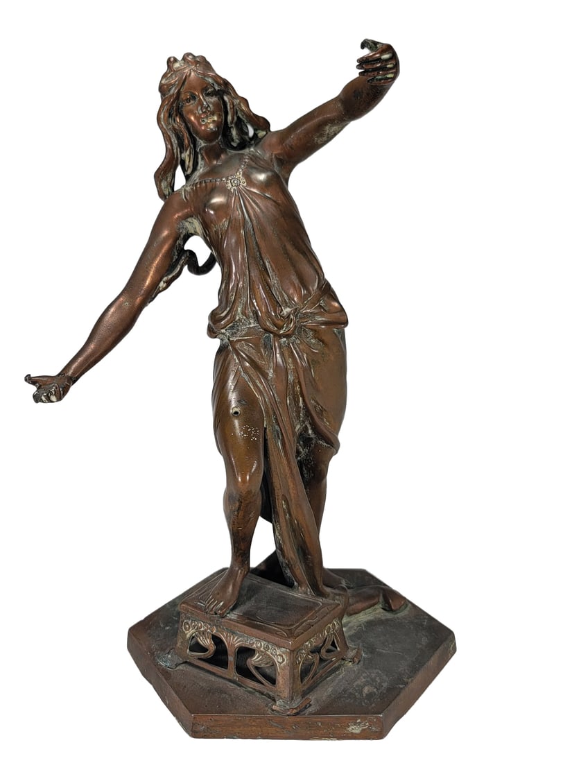 Antique French spelter statue (1 of 5)