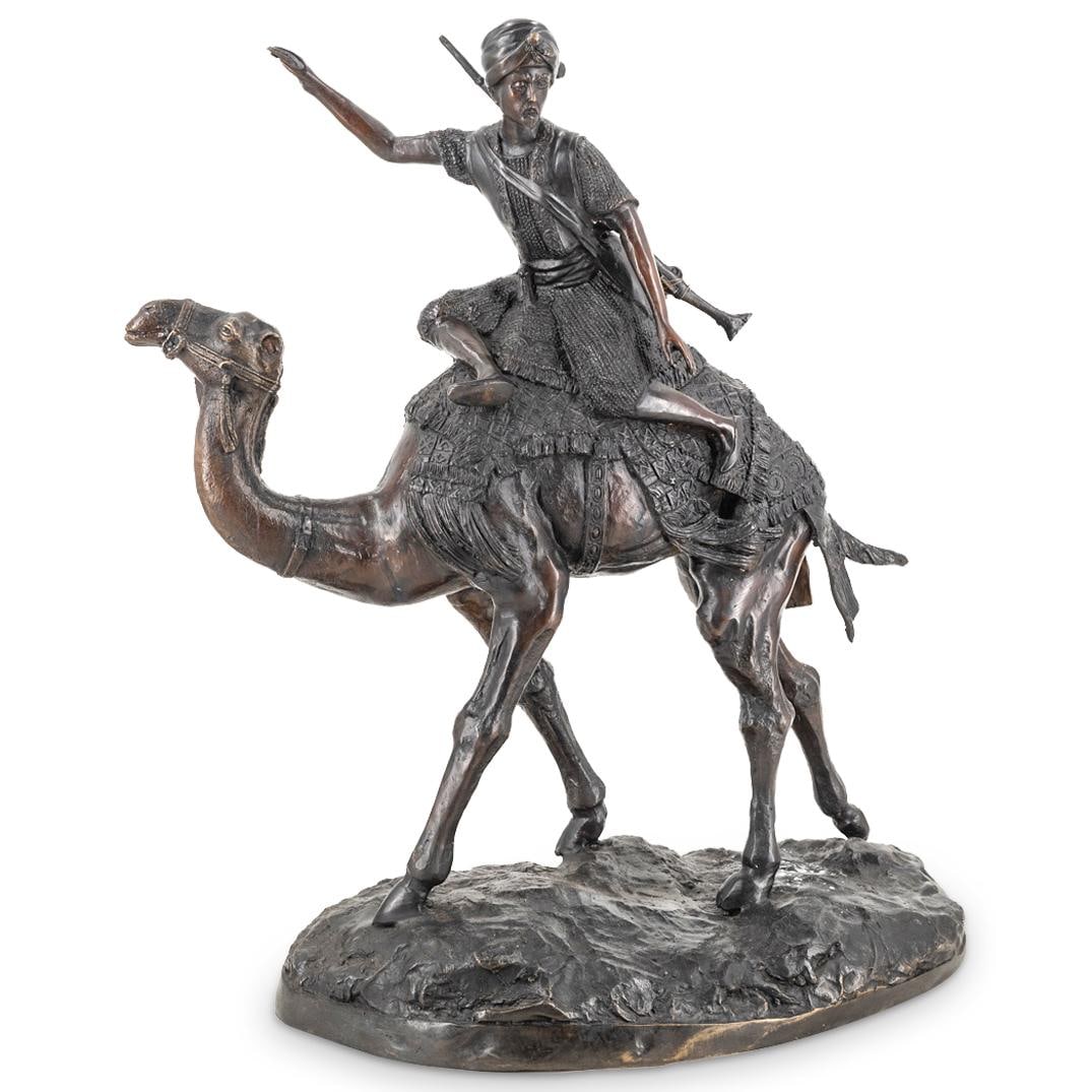After Pierre Jules Mene Orientalist Metal Sculpture (1 of 6)