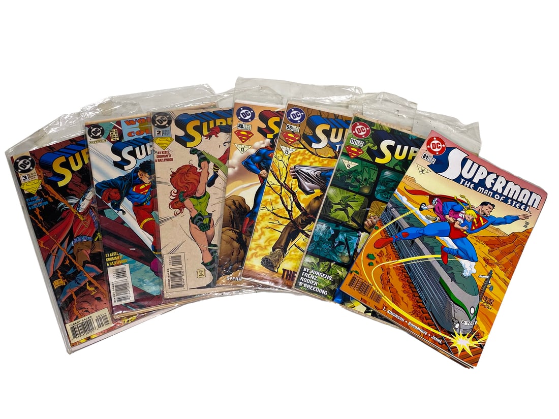 7 DC Superman Comics, 1994/95 (1 of 8)