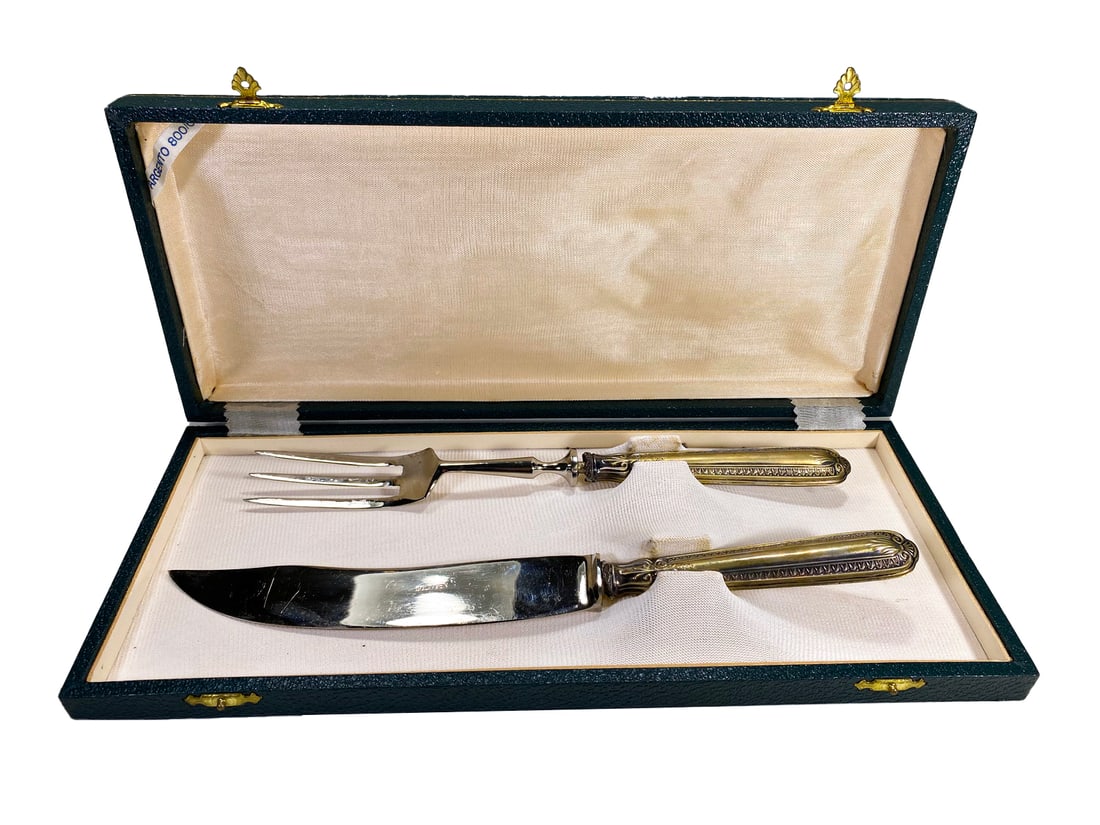 German Solingen 800 Silver Handle Set (1 of 9)