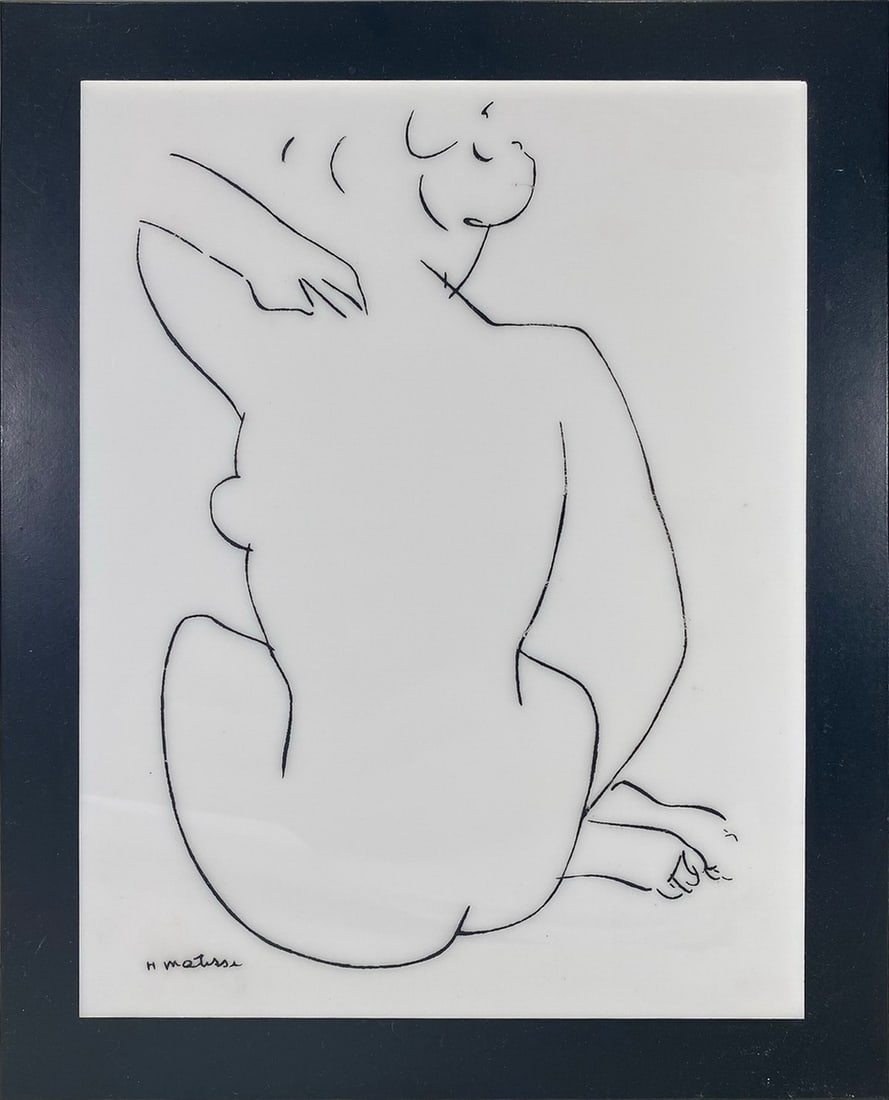 After H. Matisse Seated Nude on Acrilyc NY 1970: After H. Matisse Seated Nude on Acrilyc NY 1970. 10 1/2 x 8 1/2 in.Local Pick up call one day before to make an appointment. TO SHIP THIS ITEM IN USA OR INTERNATIONAL, PLEASE CONTACT THE SHIPPERS : 1)